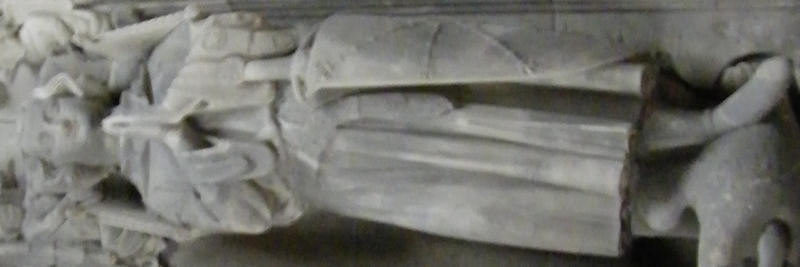Germany Kleve - St Maria Arnold I Von Kleve 1142 and Ida von Brabant effigy 1320-30